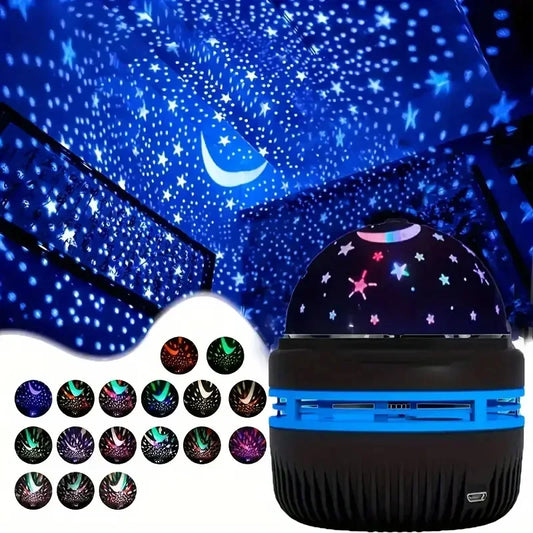 USB RGB Starry Sky Projector Night Light