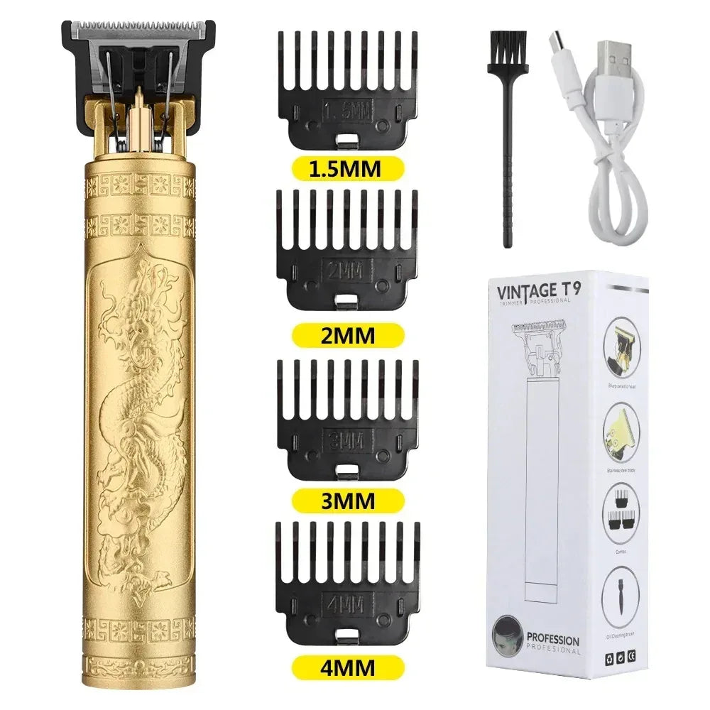 Retro T9 Electric Haircut & Shaver Set - Urbizia