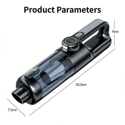Household/Car Portable 17000pa Large Suction Vacuum Cleaner, High-Power Convenient Handheld Car Vacuum Cleaner