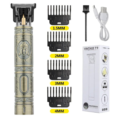 Retro T9 Electric Haircut & Shaver Set - Urbizia