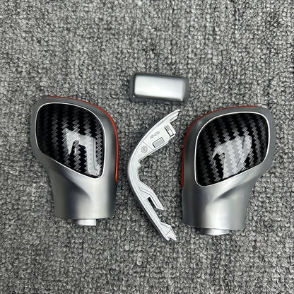 Shift Knob Gear Side Cover Emblem for VW Golf 6 7 R GTI Passat B7 B8 CC R20 Jetta MK6 GLI