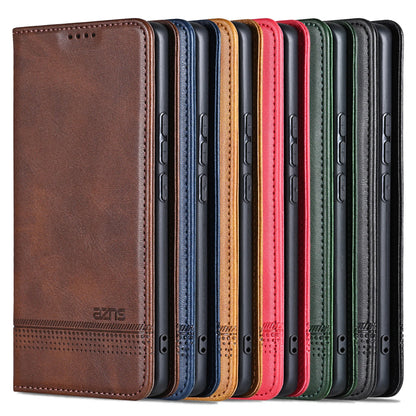 Luxury Magnetic Flip Leather Phone Case For Mi Redmi Note 15 14 13 12 Pro Plus 15C 14C 13C 12C Cards Solt Wallet Bag Book Cover
