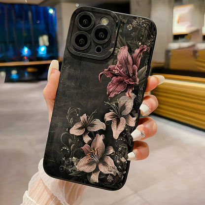 Huameng classic luxury mobile phone case, comfortable to the touch, suitable for all kinds of iPhone17 16 15 14 13promax