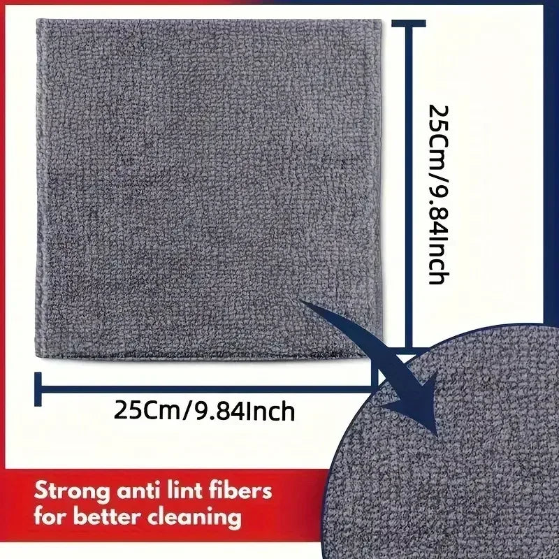 Thicken Microfiber Cleaning Cloths Lint Free Microfiber Cleaning Towel Cloths Reusable Cleaning Towels Absorbent for Car Window - Urbizia