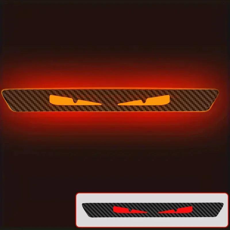 Monster Eyes Car Brake Light Sticker – PVC Decal