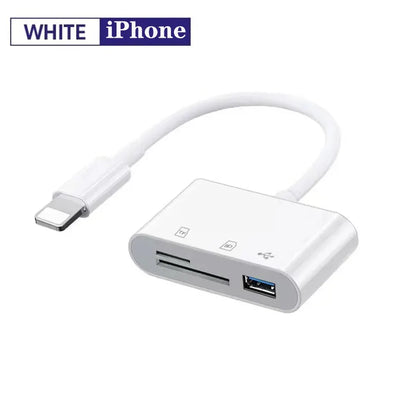 3-in-1 Type-C Card Reader OTG Adapter (TF/SD/USB)