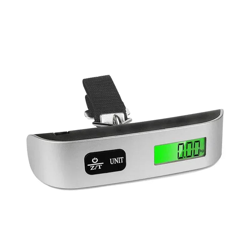 Portable Digital Luggage Scale – 50kg / 110lb LCD Hanging Scale - Urbizia