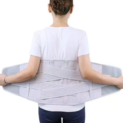 Breathable Lumbar Support Belt for Men & Women, Back Brace Immediate Relief from Back Pain, Herniated Disc, Sciatica, Scoliosis