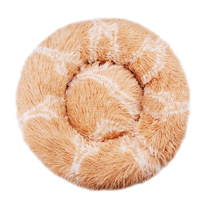 CozyRound™ Plush Pet Bed (40–90cm) - Urbizia