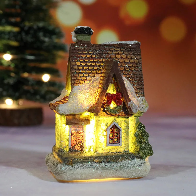 Christmas House LED Night Light – Kids Room & Home Decor 2025