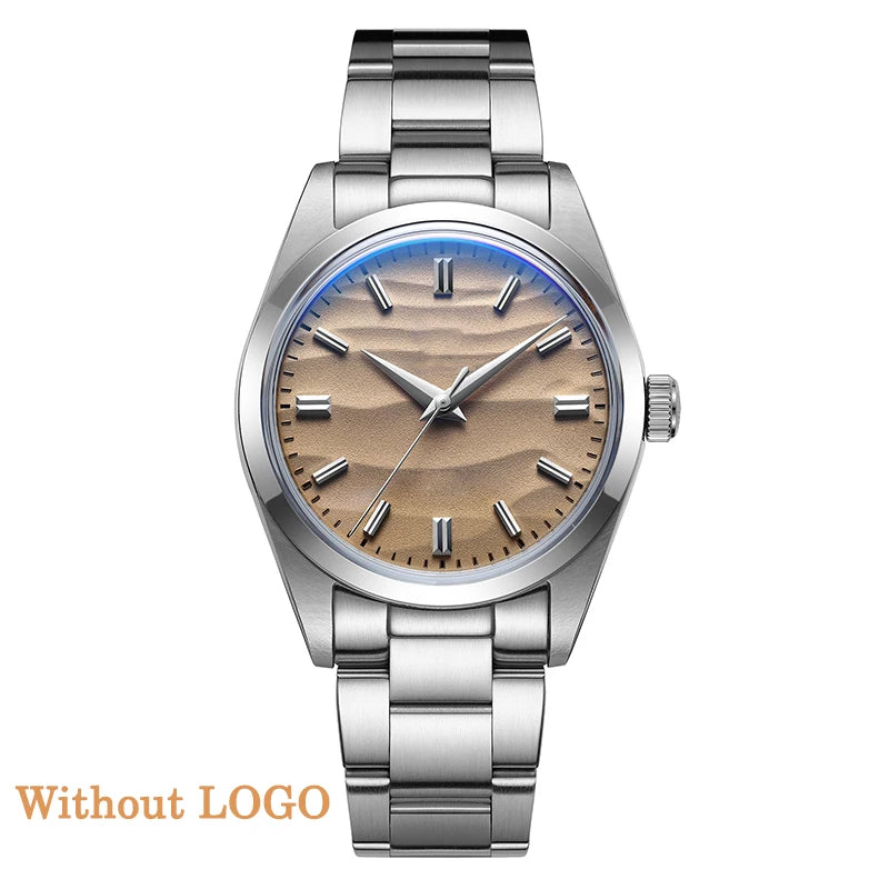 ADDIESDIVE Hot Sale AD2030 Quartz Watch Simple 10Bar Steel Dive Wristwatch Bubble Mirror Pot Cover Glass Sports 36mm Men Watches