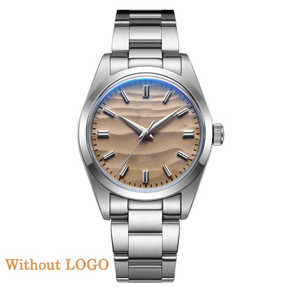 ADDIESDIVE Hot Sale AD2030 Quartz Watch Simple 10Bar Steel Dive Wristwatch Bubble Mirror Pot Cover Glass Sports 36mm Men Watches