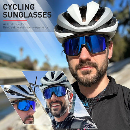 SCVCN Photochromic Cycling Sunglasses UV400 MTB Eyewear