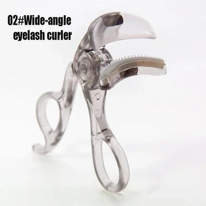 Dual-Type Eyelash Curler with Comb – Wide & Partial Clip Options, Waterproof, Long-Lasting, Natural Curl, Unisex Certified - Urbizia
