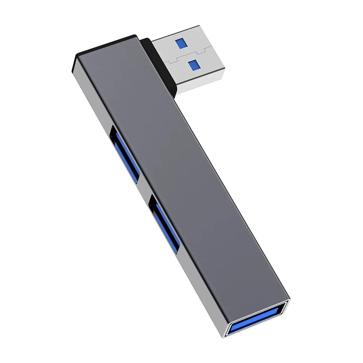 3-in-1 USB 3.0 Type-C Hub Splitter 5Gbps High-Speed Adapter