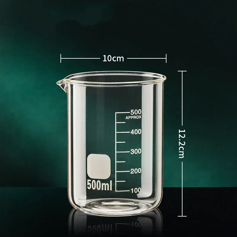 Heat Resistant Glass Measuring Cup 50–1000ml