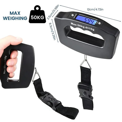 Portable Digital Luggage Scale 50kg with Backlight