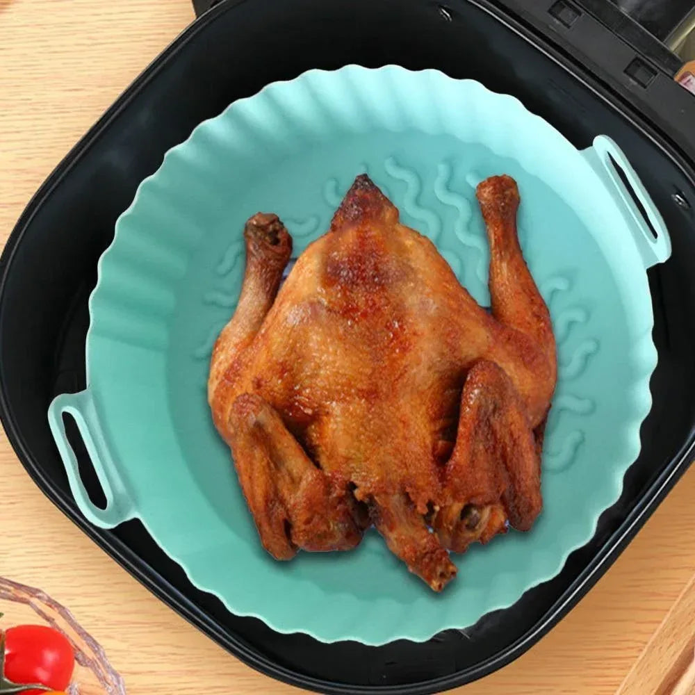 Silicone Air Fryer Liner Non-Stick Reusable Basket