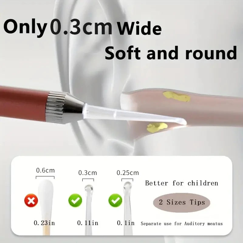 Luminous Stainless Steel Ear Scoop with LED Light