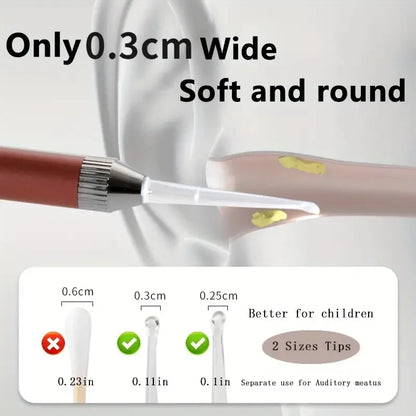 Luminous Stainless Steel Ear Scoop with LED Light