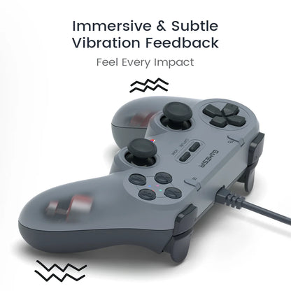 GameSir Tegenaria Lite Wired Controller Gamepad 1000Hz Hall Effect Joysticks Gamepad, Compatible with Switch 2/PC/Android/iOS