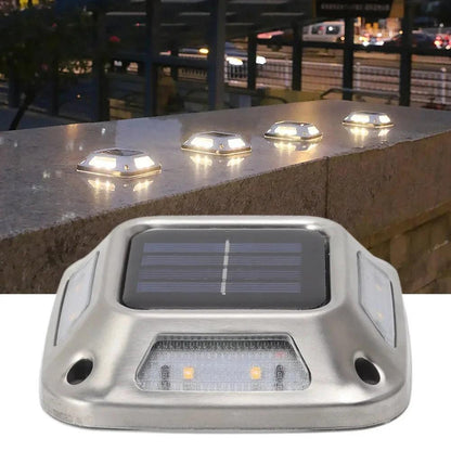 Solar Ground Light Solar Light Waterproof Warm Light Solar Garden Lamp Outdoor Courtyards Driveway Marker Light
