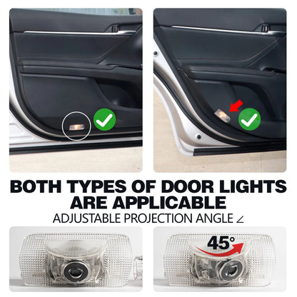 LED Car Door Welcome Warning Light For Lexus RX ES GX LS LX IS GS RC UX Series ES200 ES250 ES260 ES300 UX200 F IS250 IS300 RX300