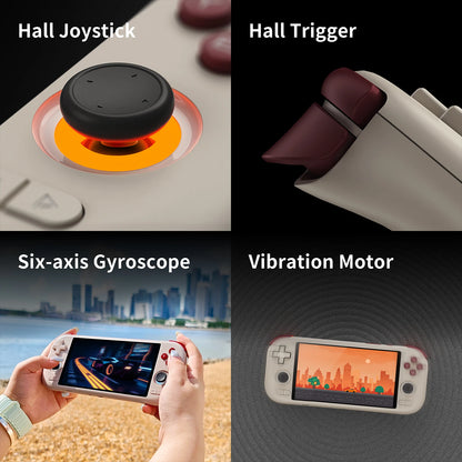 MANGMI AIR X Handheld Game Console Qualcomm Snapdragon 662 5.5'' Touch screen Android 14 15W Fast Charging RGB WIFI 5 5000mAh