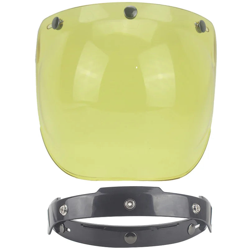ORZ Retro Motorcycle Bubble Visor Glasses