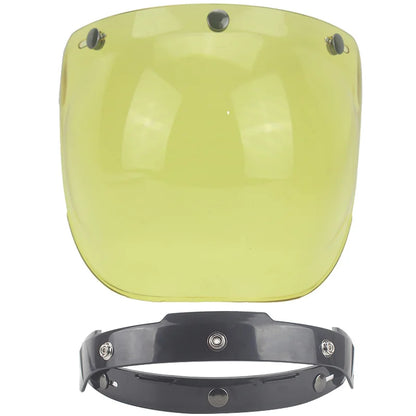 ORZ Retro Motorcycle Bubble Visor Glasses
