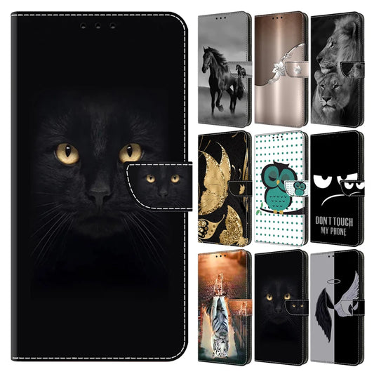 Magnetic Flip Leather Cover For Samsung Galaxy S26 S25 S24 S23 Plus Ultra Edge 4G/5G Wallet Case For Galaxy S24 S23 FE