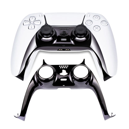 Chrome Black Glossy Chrome DIY Replacement Controller Shell for PS5 Custom Plates Cover Compatible Upgrade For PS5 Slim