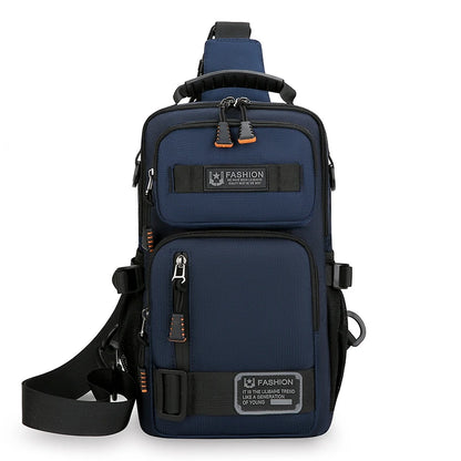 Fashion Men's Waist Packs Chest Bag High Quality Oxford Crossbody Bags For Men Fashion Casual Men Bag Handbag Male Chest Pack