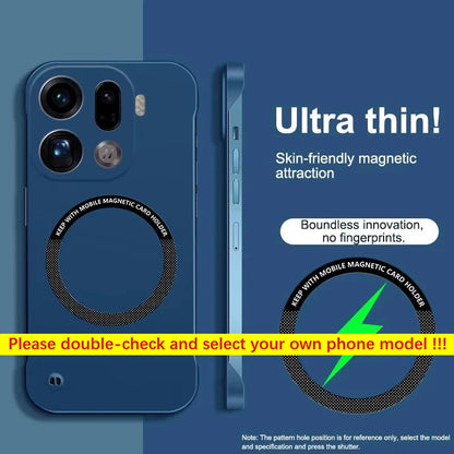 Ultra Slim Case For OnePlus 15 13 Luxury Color Frameless Magnetic Wireless Charging Hard PC Matte Phone Cover Fundas