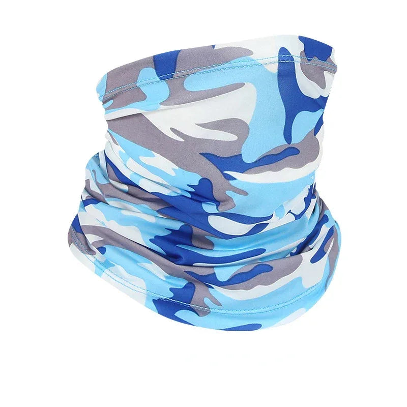Outdoor Ice Silk Sun Protection Bib Spring and Summer Motorcycle Neck Cover Sports Magic Bandana Riding Mask Full Face