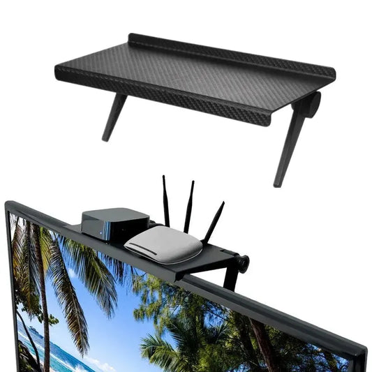 Wall Mount Screen Storage Rack for Router & Set-Top Box