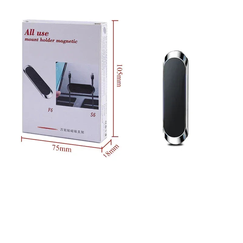 Simple Mini Strip Shape Magnetic Car Phone Holder Car Accessories 9*2.4MMN40 Strong Magnetic Magnets Nano-markless Glue - Urbizia
