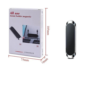 Simple Mini Strip Shape Magnetic Car Phone Holder Car Accessories 9*2.4MMN40 Strong Magnetic Magnets Nano-markless Glue - Urbizia