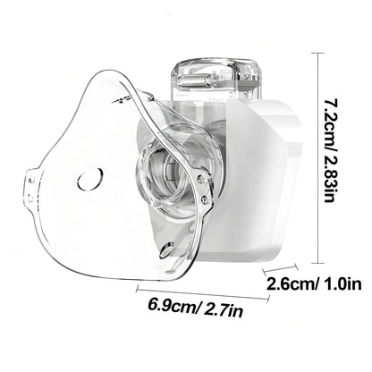 Rechargeable Mesh Nebulizer Medical Silent Child Handheld Asthma Inhaler Mini Portable Atomizer Children Health Care