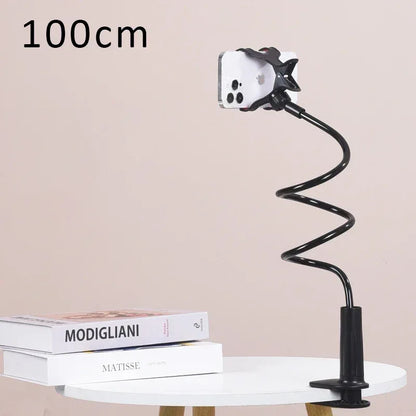 360 Clip Mobile Phone Holder Stand Portable Flexible Lazy Bed Desktop Bracket Desk Mount Stand Base For iPhone Samsung Xiaomi - Urbizia