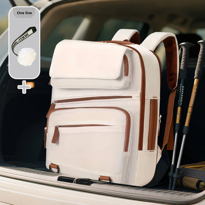 Large-Capacity Travel Multifunctional Backpack, Flight-Friendly, Computer-Friendly, Business Backpack for Men, College Student Backpack, Women's Carry-On Conference Office Backpack