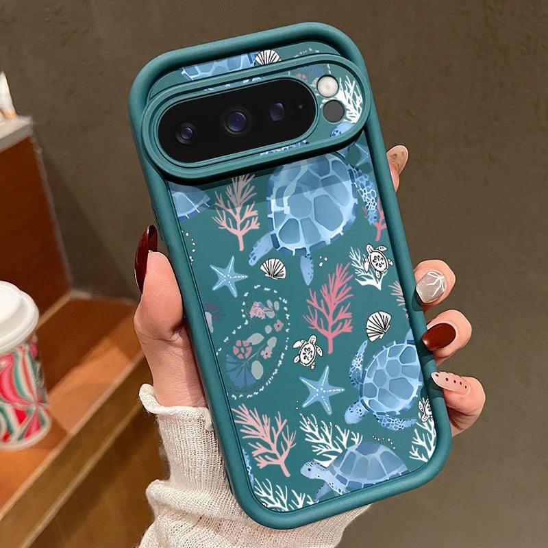 Whale Pattern TPU Case for Google Pixel Series
