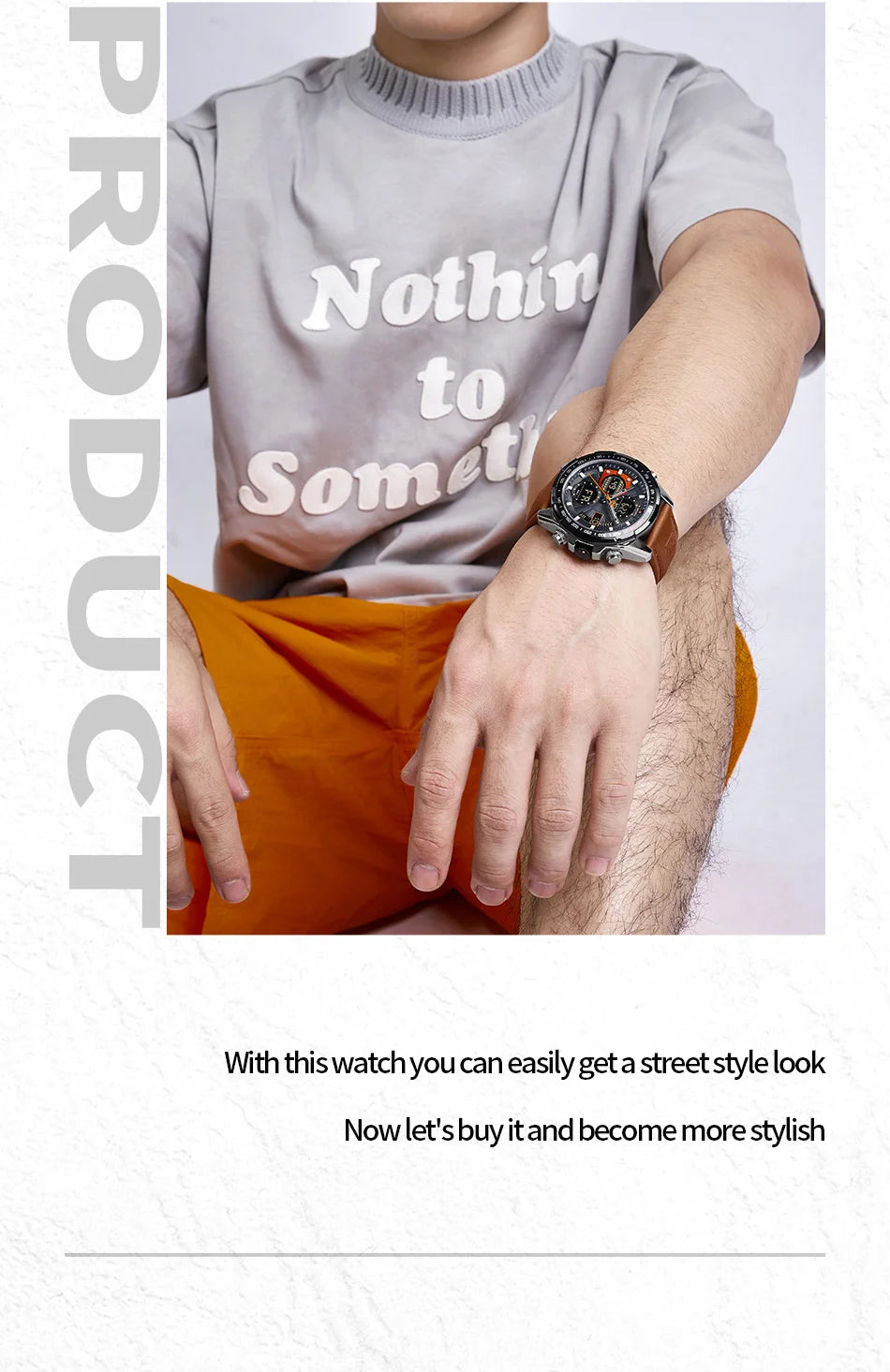 2022 NAVIFORCE Sport Watches for Men Strong Luminous Dual Display Waterproof Quartz Genuine Leather Wristwatch Relogio Masculino