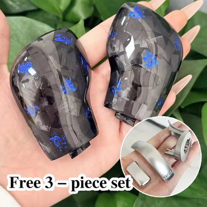 Carbon Fiber DSG Gear Knob Cover Shifter Trim for VW Golf 7 GTI R Tiguan Passat B7 B8 CC R20 Scirocco Jetta MK6 GLI Interior