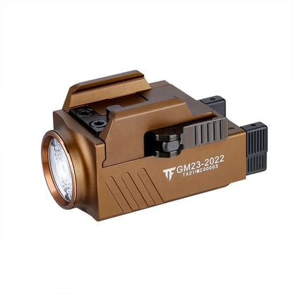 Trustfire GM23 Tactical LED Flashlights Mini Pistol Lights 800 Lumens USB Rechargeable Quick Release Handgun 1913/GL Rail