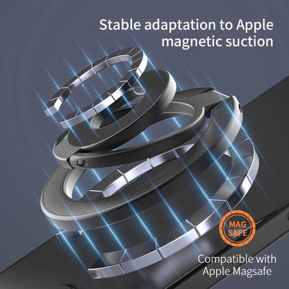 For MagSafe Double Sided Magnetic Phone Ring Holder Portable Folding Cellphone Stand Accessory Grip Bracket Support For iPhone
