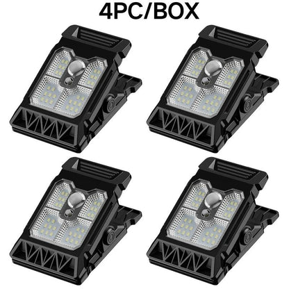 New Upgraded Intelligent Sensing Solar Clip Lamp Outdoor Courtyard Lamp Garden Lighting Solar Wall Lamp