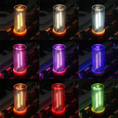 Creative USB Car LED Atmosphere Light Touch Control Bulb Filament Night Decoration Bedroom Mood Lighting Portable Glass Lamp