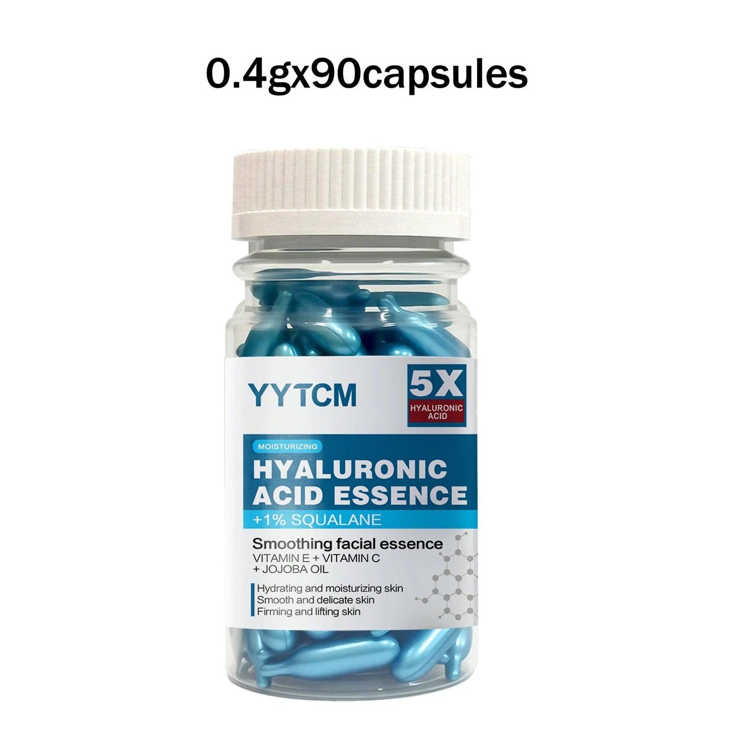 Hyaluronic Acid Moisturizing Capsule Essence – Brightening, 30 Caps