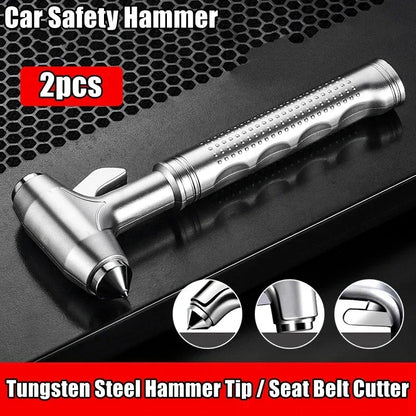 Car Safety Hammer Car Window Breaker Emergency Hammer Seat Belt Cutter Suitable for Car Rescue Escape Rescue Safety Hammer - Urbizia
